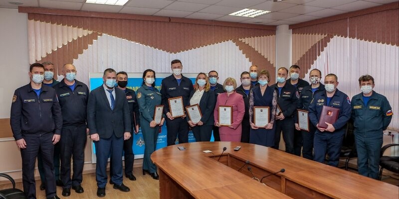 Работа сотрудников Департамента ГОЧС и ПБ
в период пандемии отмечена Мэром Москвы