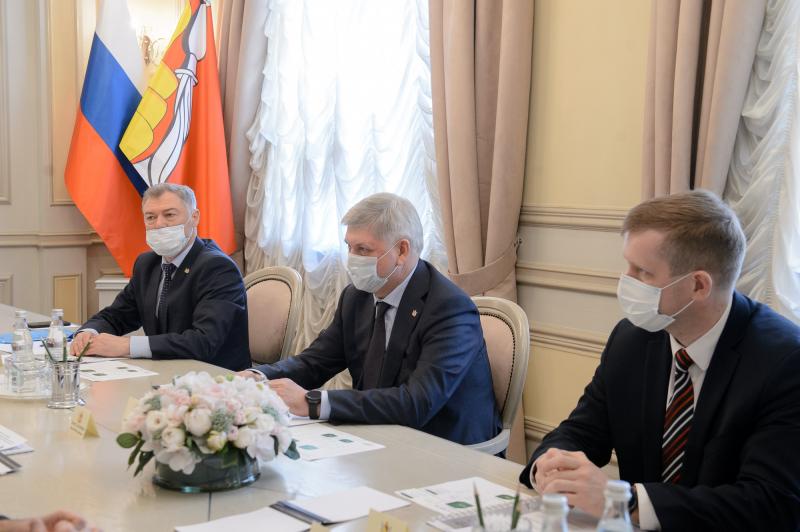 Губернатор области и заместитель руководителя Россельхозбанка наметили точки роста сотрудничества